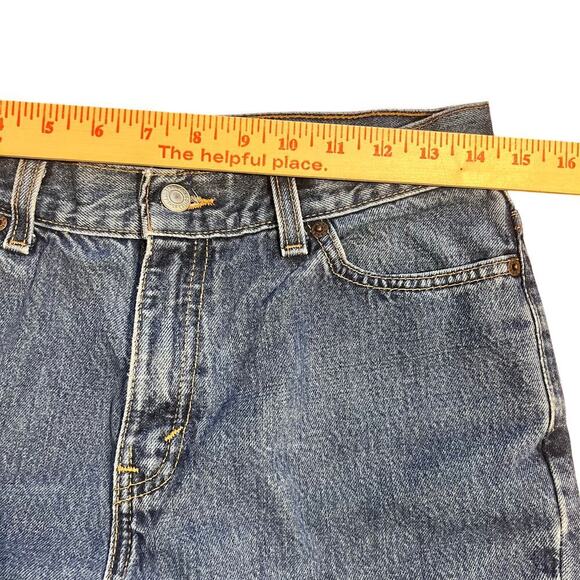 Vintage Levi’s 512 Women’s Size 12 Petite M Relaxed Fit Tapered Leg Y2K 90s USA - Picture 7 of 9